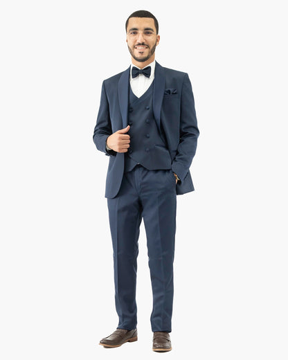 Arthur| Birdseye 3-Piece Tailored-Fit Tuxedo
