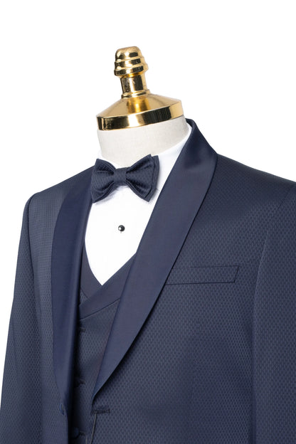 Arthur| Birdseye 3-Piece Tailored-Fit Tuxedo