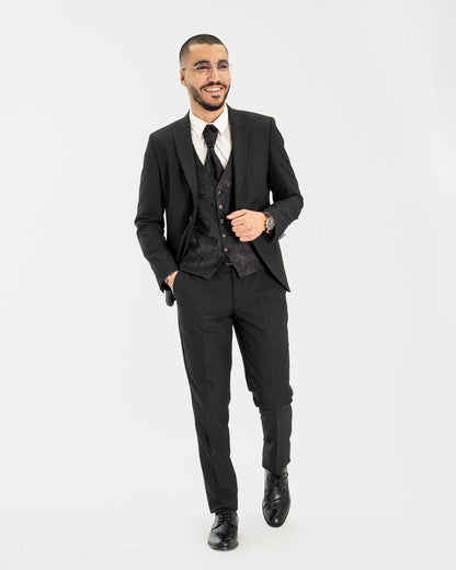 Trent | Western Style 3-Piece Tailored-Fit Tuxedo