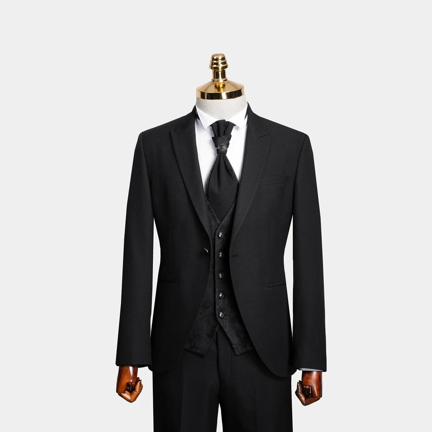 Trent | Western Style 3-Piece Tailored-Fit Tuxedo
