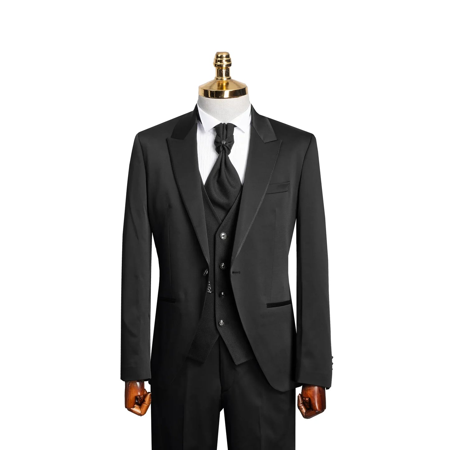 Trent | Western Style 3-Piece Tailored-Fit Tuxedo