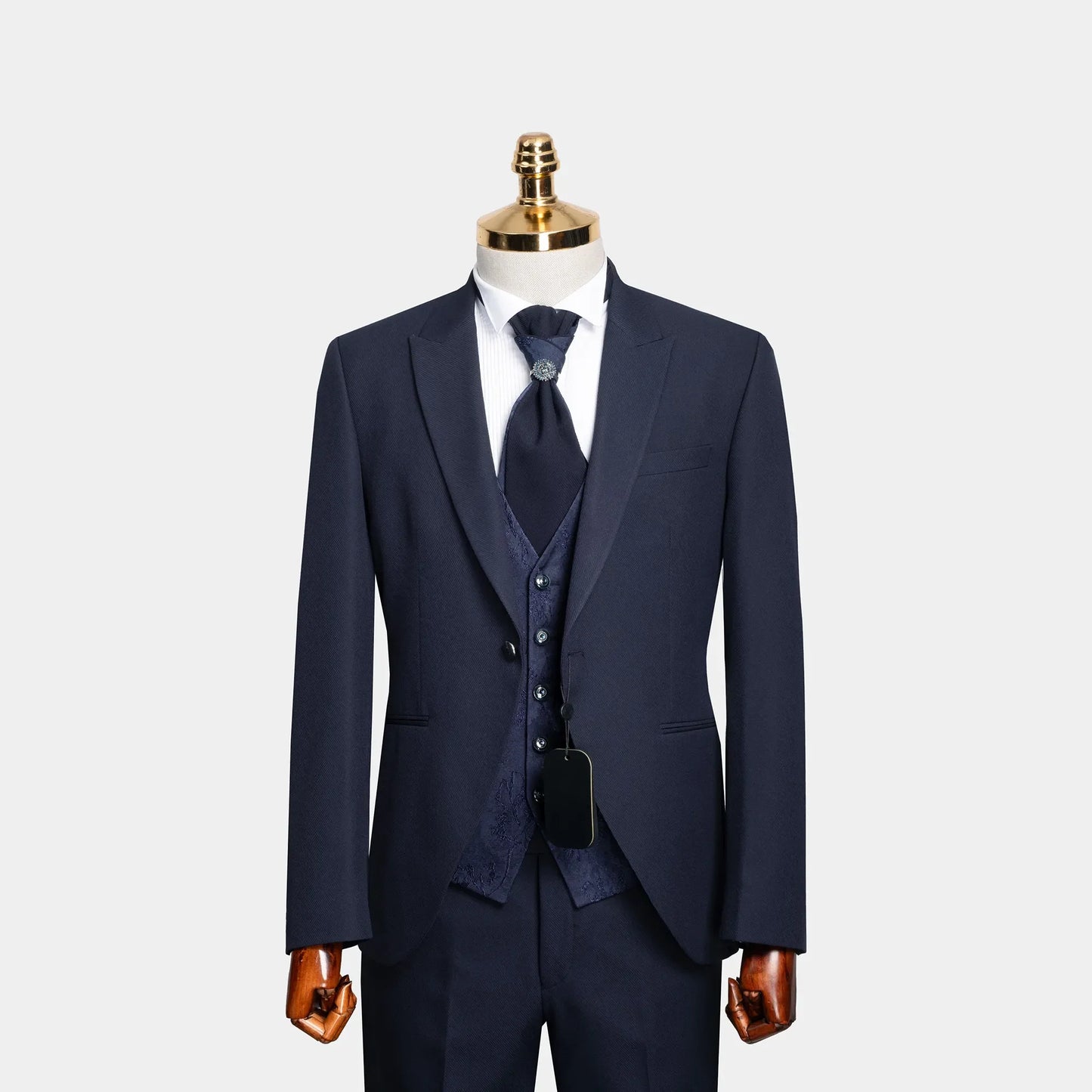 Trent | Western Style 3-Piece Tailored-Fit Tuxedo