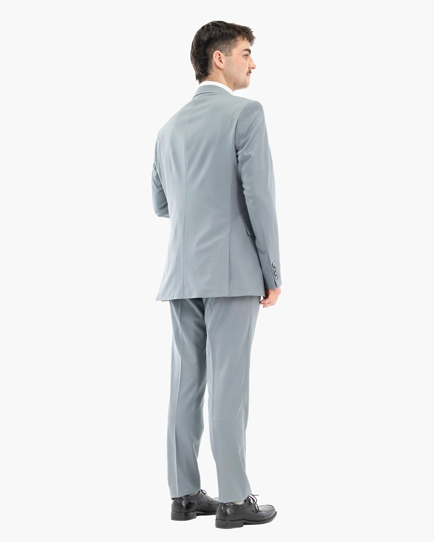 Hugo | Ash Gray 3-Piece Tailored-Fit Suit