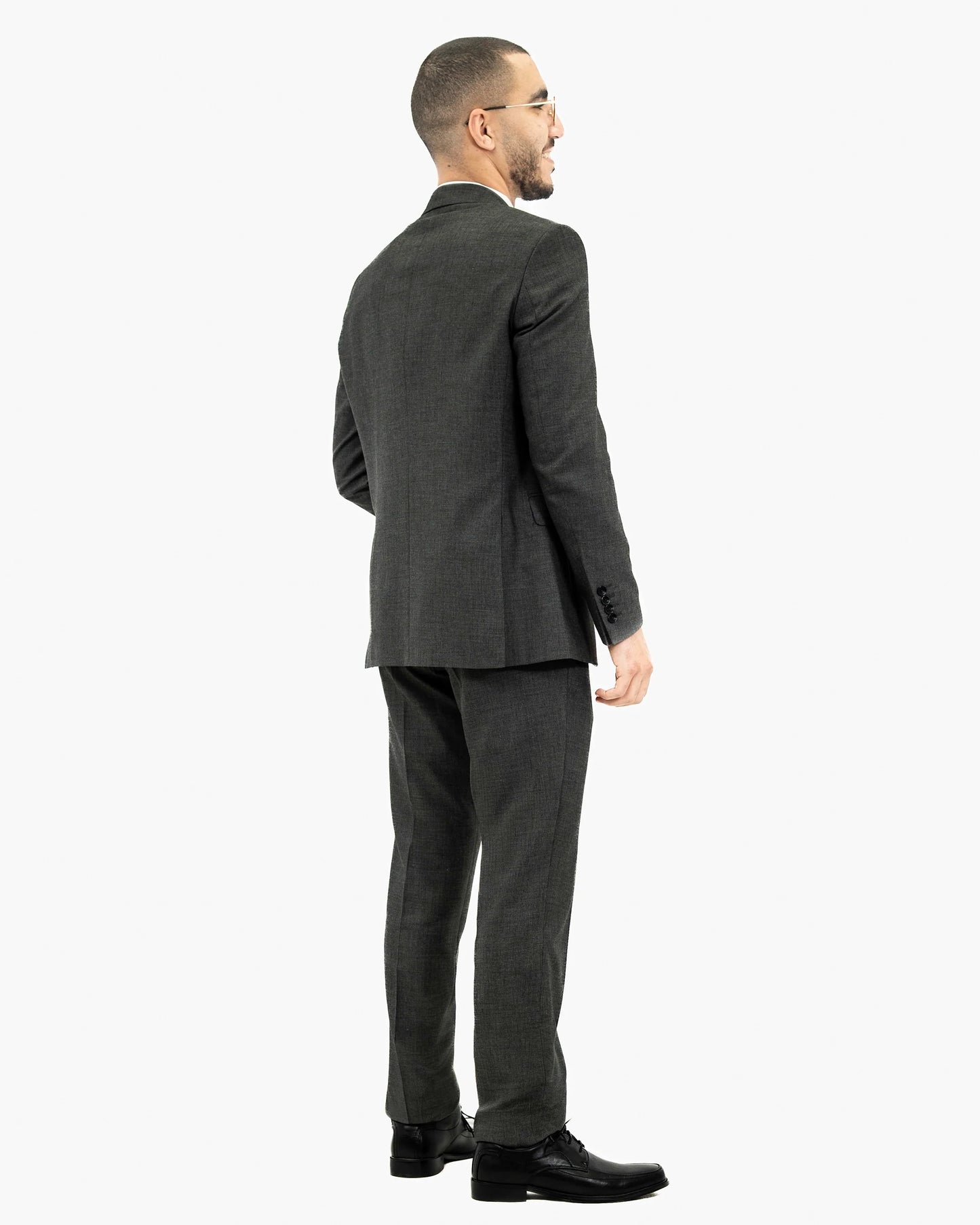 Hugo | Charcoal 3-Piece Tailored-Fit Suit