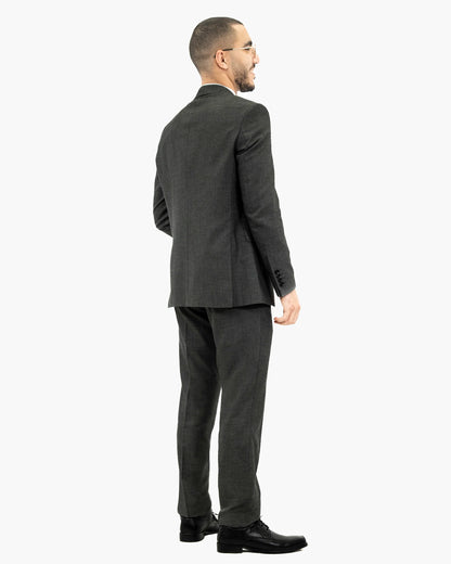 Hugo | Charcoal 3-Piece Tailored-Fit Suit