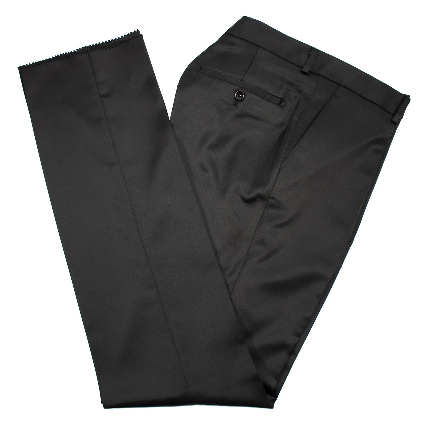 Navy Patterned 2-Piece Slim-Fit Tuxedo with Mandarin Collar