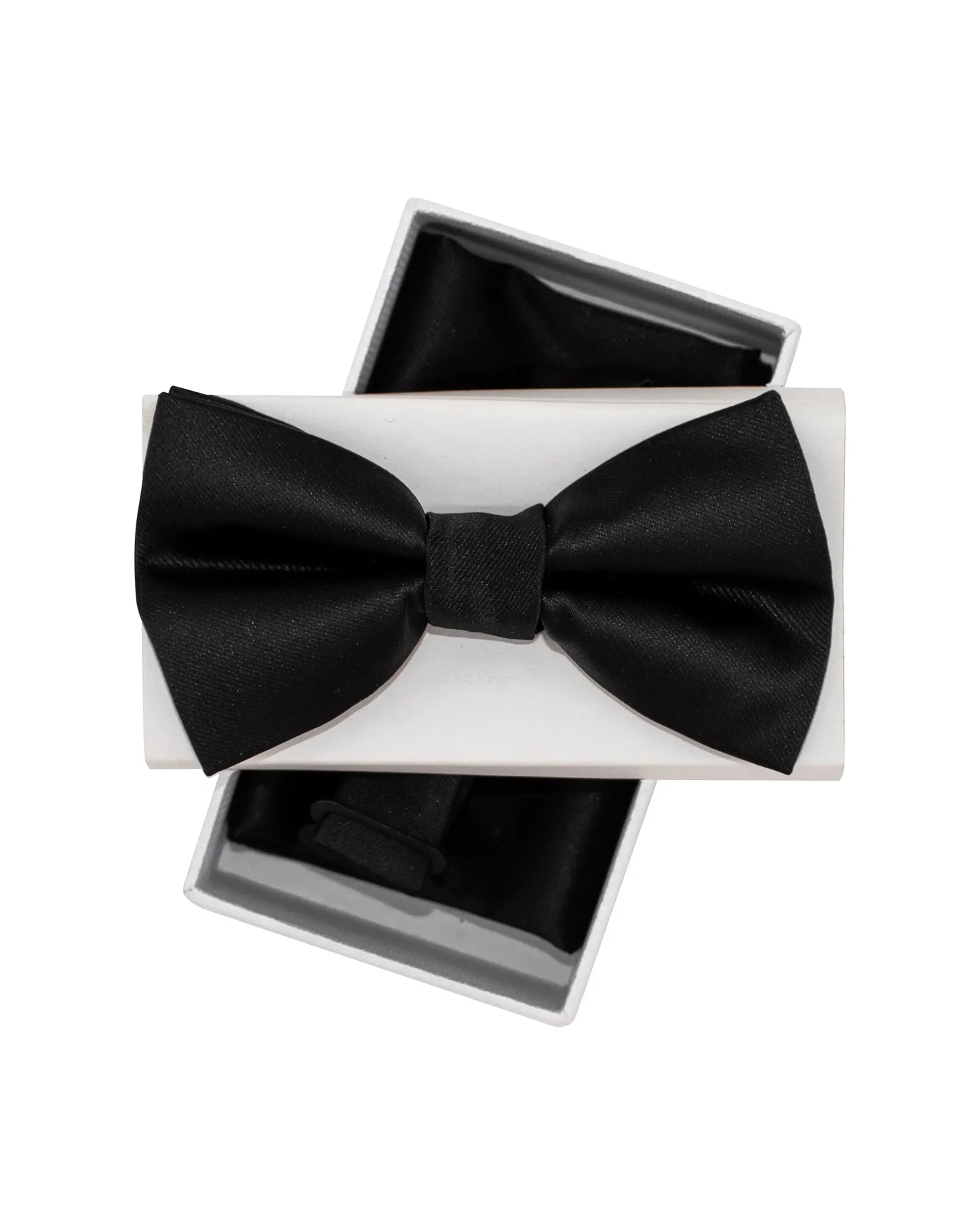 Kid's Solid Bow Tie & Hanky