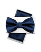 Kid's Solid Bow Tie & Hanky