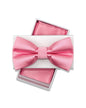 Kid's Solid Bow Tie & Hanky