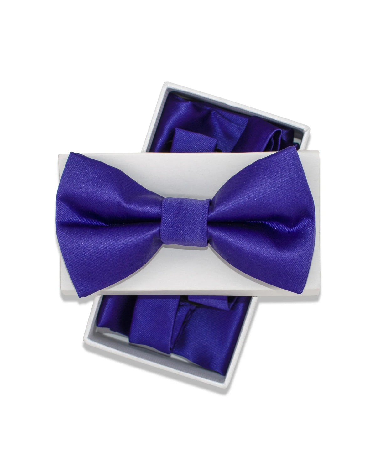 Kid's Solid Bow Tie & Hanky
