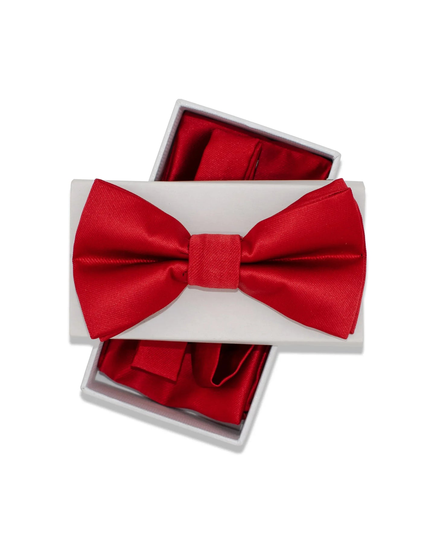 Kid's Solid Bow Tie & Hanky