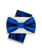 Kid's Solid Bow Tie & Hanky