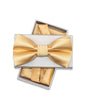 Kid's Solid Bow Tie & Hanky