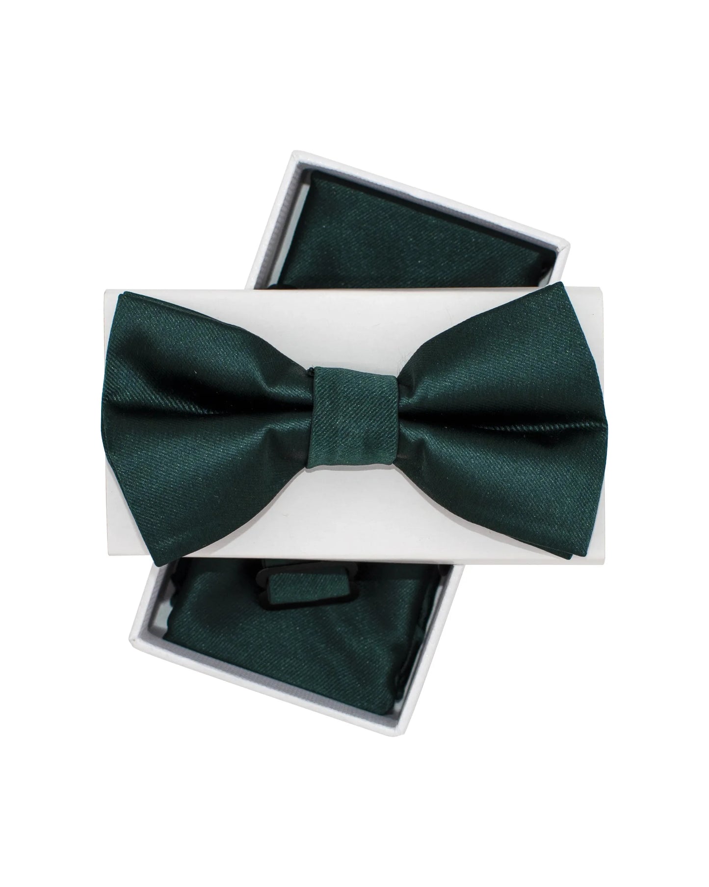 Kid's Solid Bow Tie & Hanky