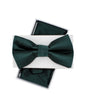 Kid's Solid Bow Tie & Hanky