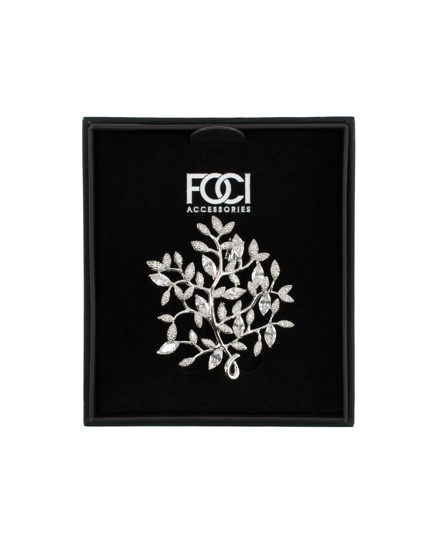 Crystal Arbor Lapel Pin