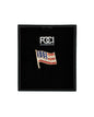 Crystal US Flag Lapel Pin