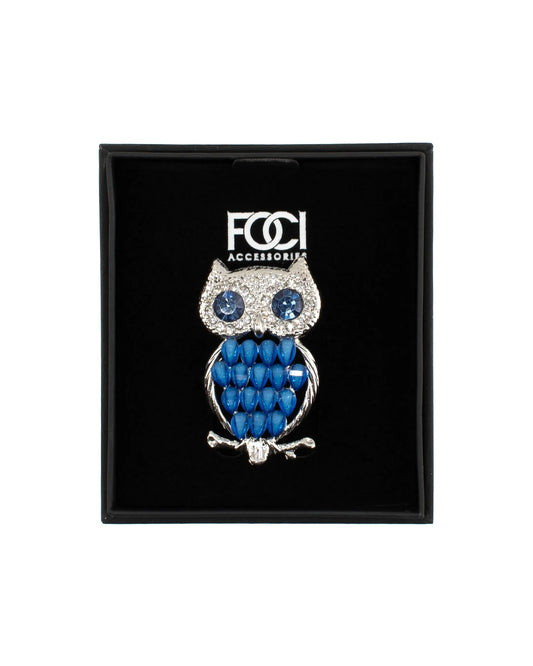 Large Athenian Owl Lapel Pin
