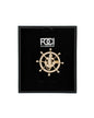 Nautical Crystal Lapel Pin