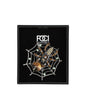 Jeweled Spide Web Lapel Pin