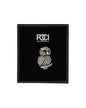 Crystal Owl Lapel Pin