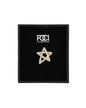 Crystal Freehand Star Lapel Pin