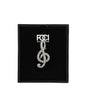 Stylized Treble Clef Lapel Pin