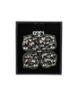Jeweled Quatrefoil Lapel Pin