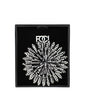 Large Crystal Starburst Lapel Pin