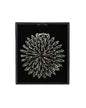 Large Crystal Starburst Lapel Pin