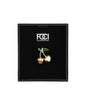 Jeweled Cherries Lapel Pin