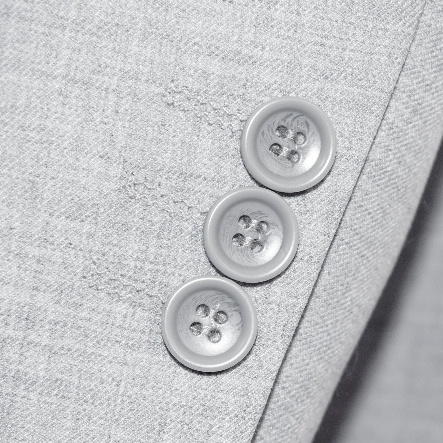 Sterling Gray Premium 2-Piece European Slim-Fit Suit