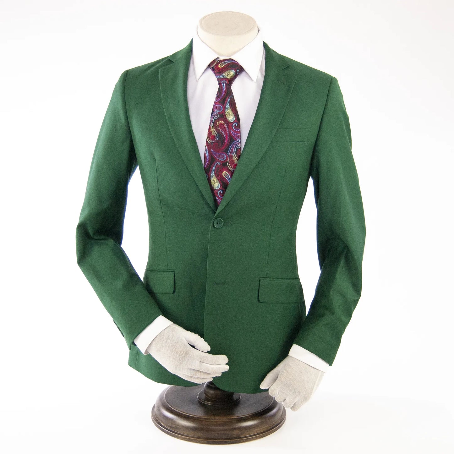 Men's Green 2-Piece Big And Tall Suit