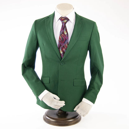 Men's Green 2-Piece Big And Tall Suit