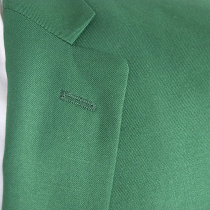 Green Premium 2-Piece European Modern-Fit Suit
