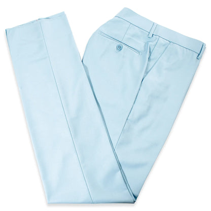 Baby Blue Premium 2-Piece European Modern-Fit Suit