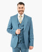 Gabriel | 3-Piece Tailored-Fit Wool Suit