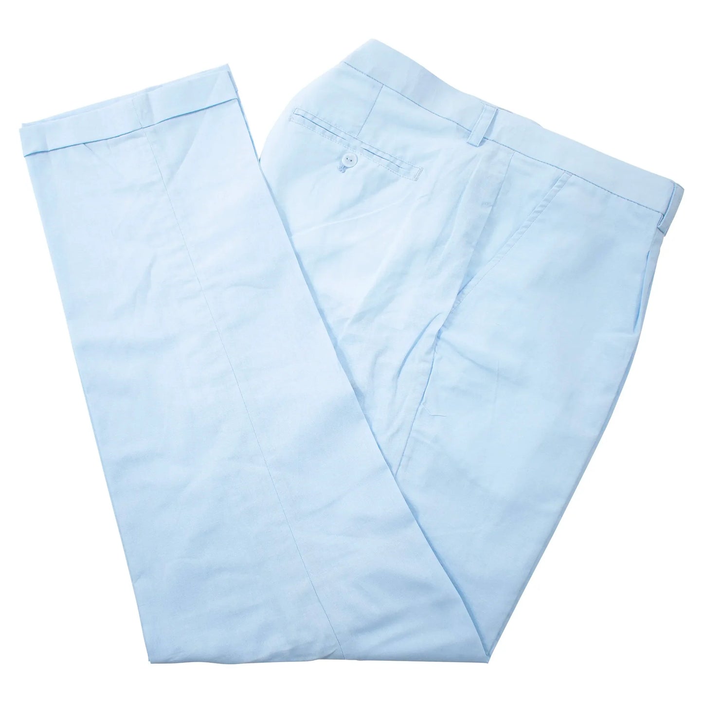 Light Blue Linen Dress Pants
