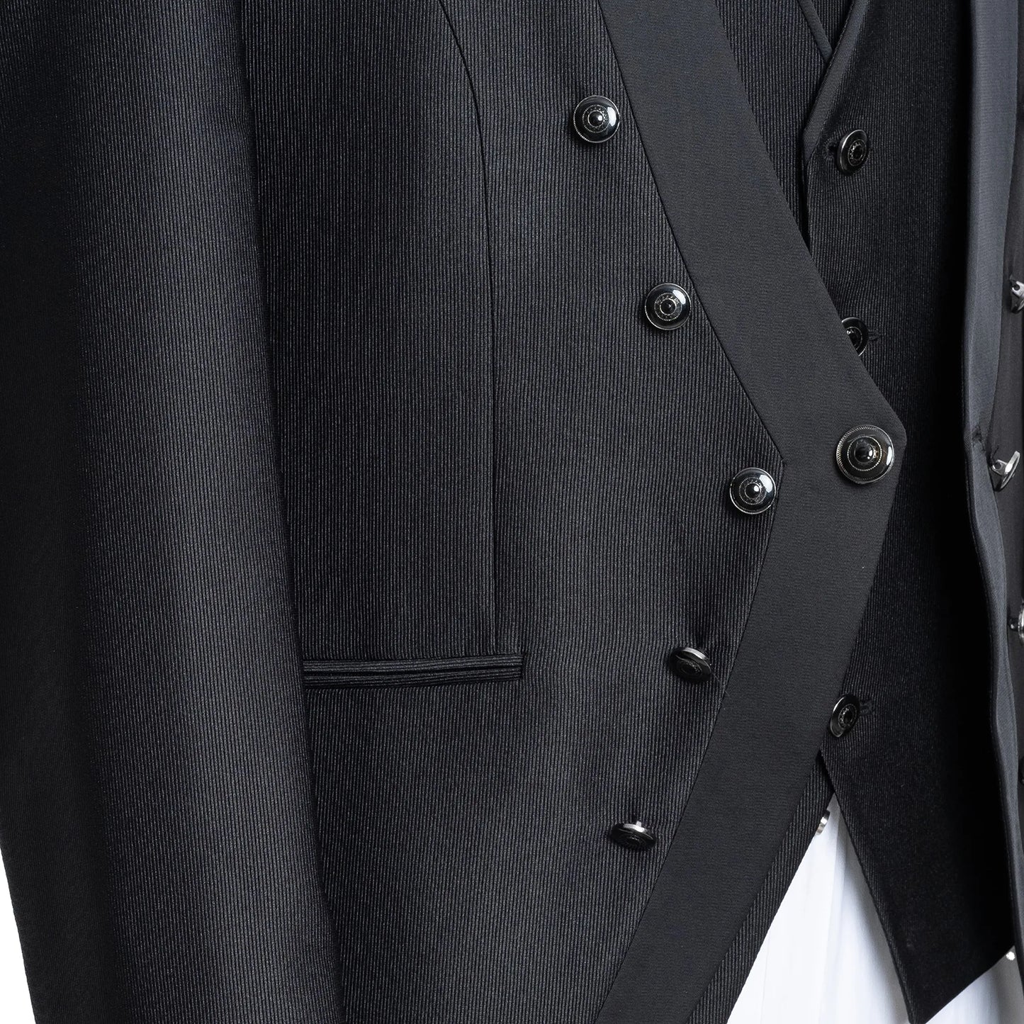 Alistair | Black 3-Piece Slim-Fit Western Formal Tuxedo