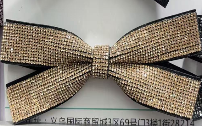 Luxe Rhinestone Bow Ties