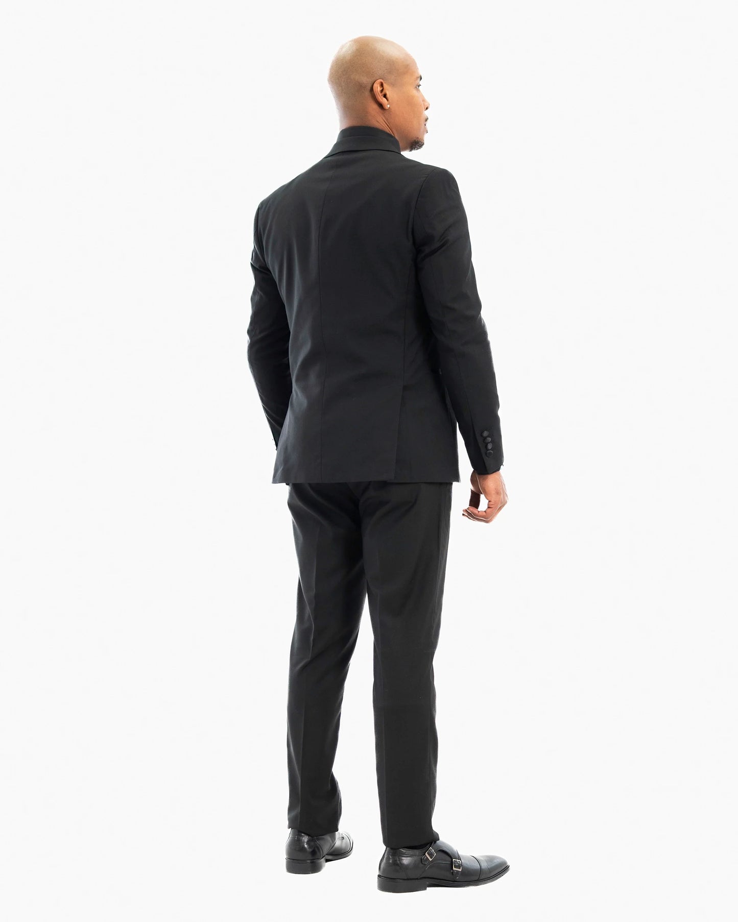 Black 3-Piece Slim-Fit Tuxedo