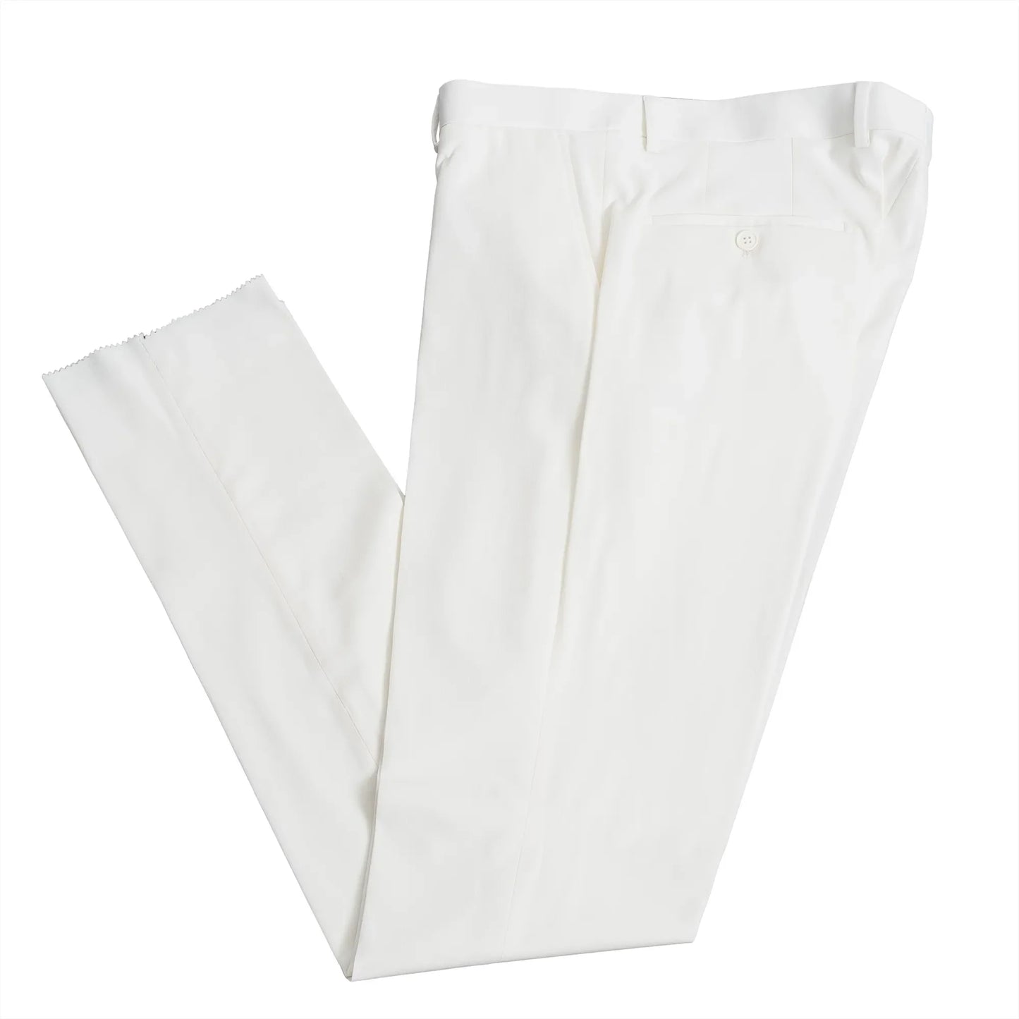 Alistair | White 3-Piece Slim-Fit Western Tuxedo with Paisley Vest