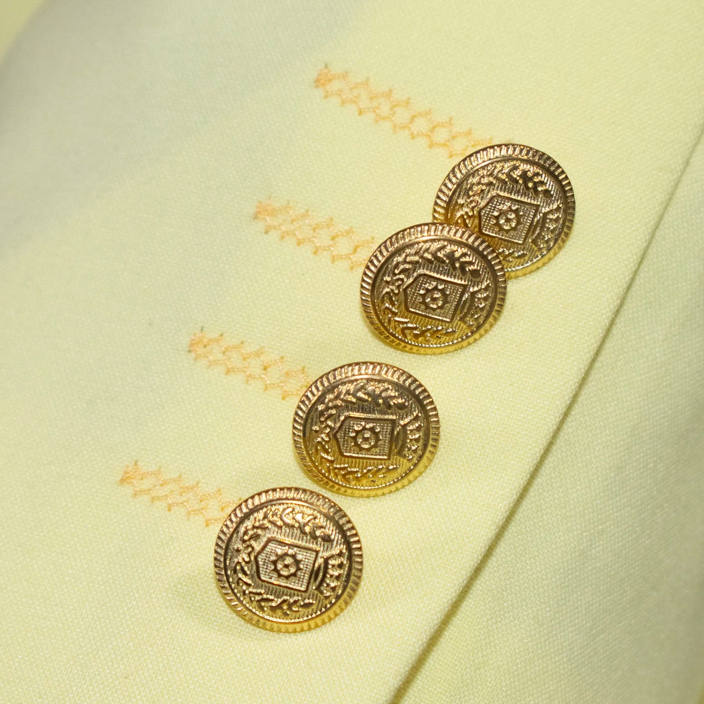 Key Lime Double-Breasted 2-Piece Slim-Fit Suit