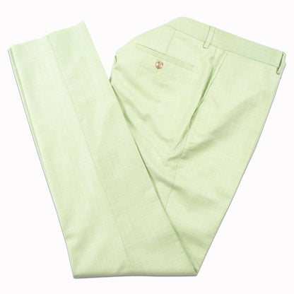 Pistachio 4-Button Double-Breasted 2-Piece Slim-Fit Suit