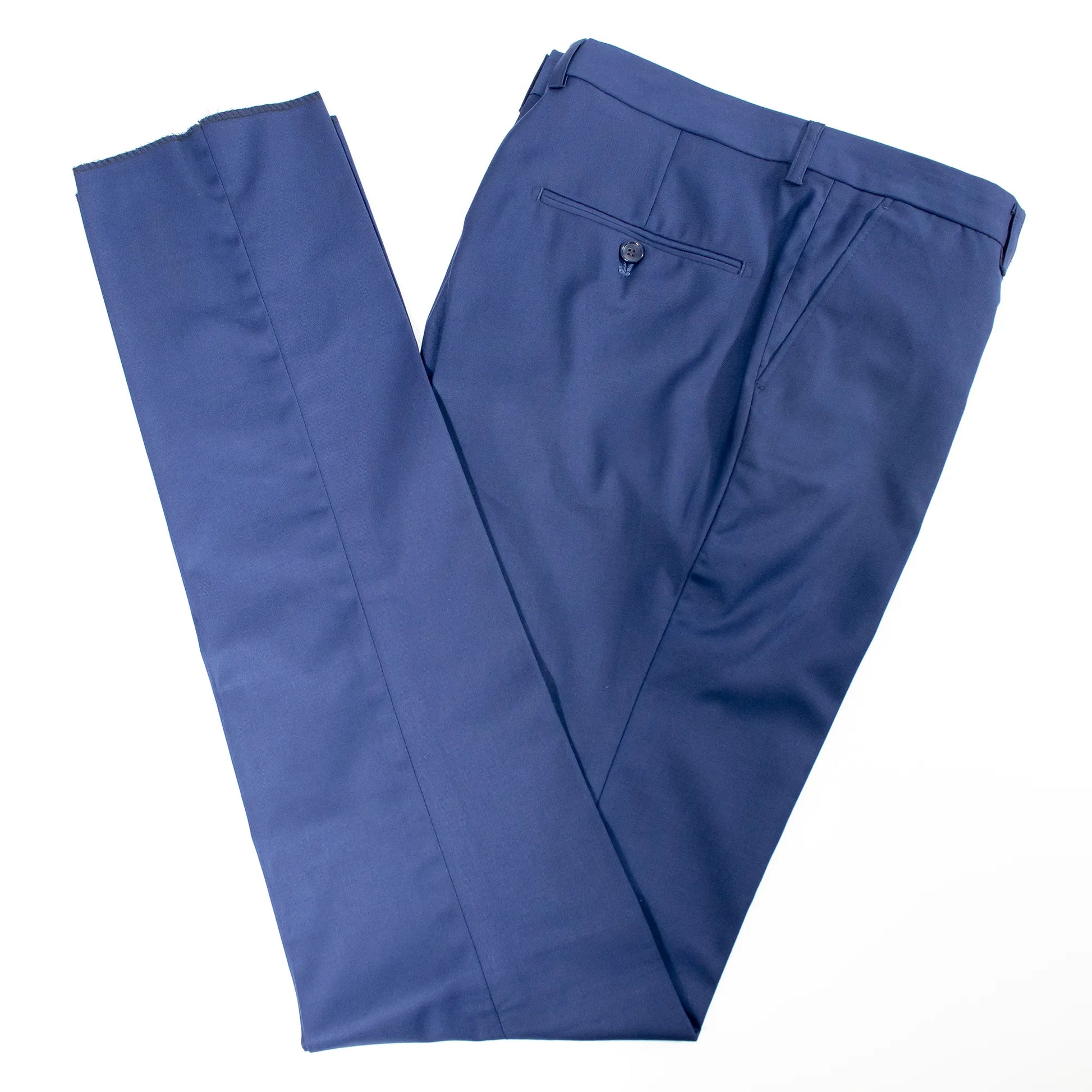 Navy Trim on Navy Stretch 3-Piece Slim-Fit Tuxedo