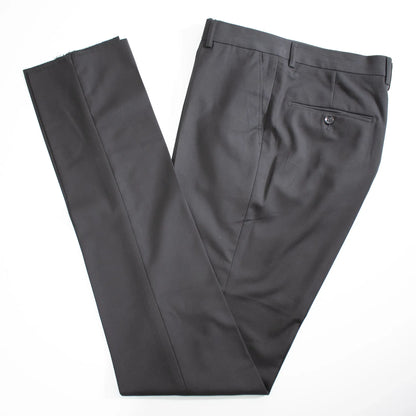 Black Trim on Ruby Red Stretch 3-Piece Slim-Fit Tuxedo