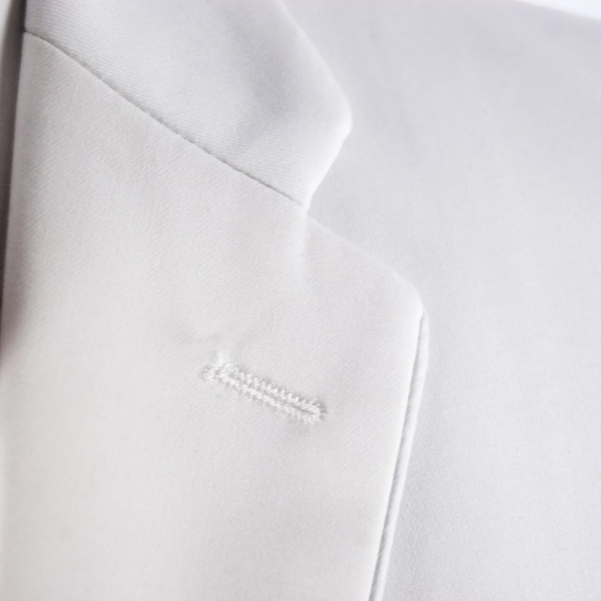 White With Rust Plaid 3-Piece Slim-Fit Tuxedo
