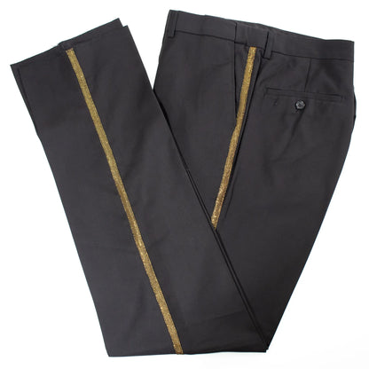 Gold Lightning Design 2-Piece Slim-Fit Tuxedo