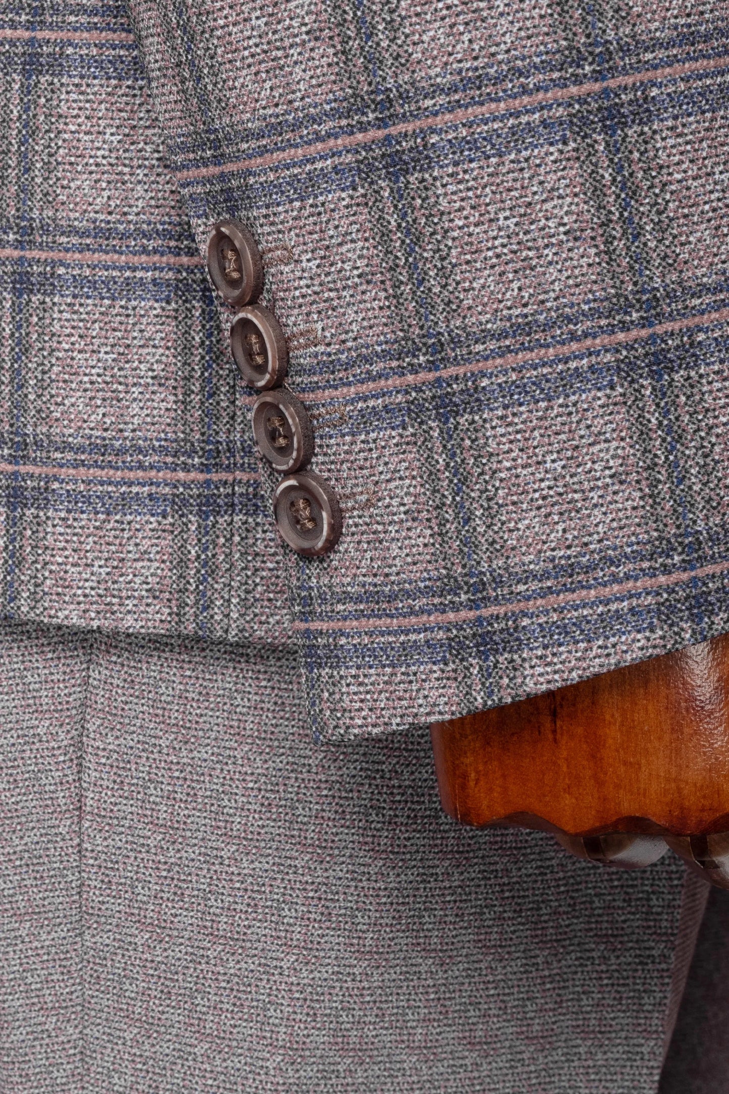 Rodney | Plaid 3-Piece Tailored-Fit Suit