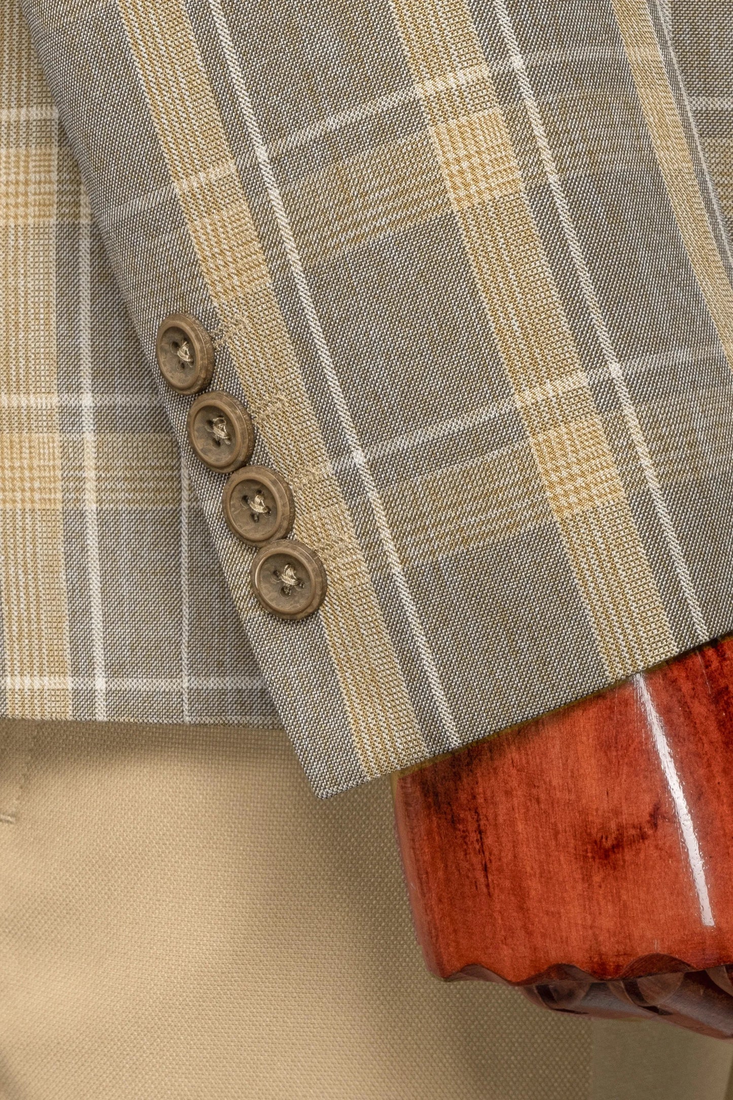 Rodney | Plaid 3-Piece Tailored-Fit Suit